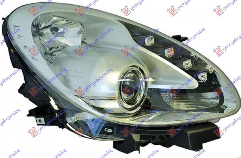 Far bi-xenon afs s LED drl (Ο)