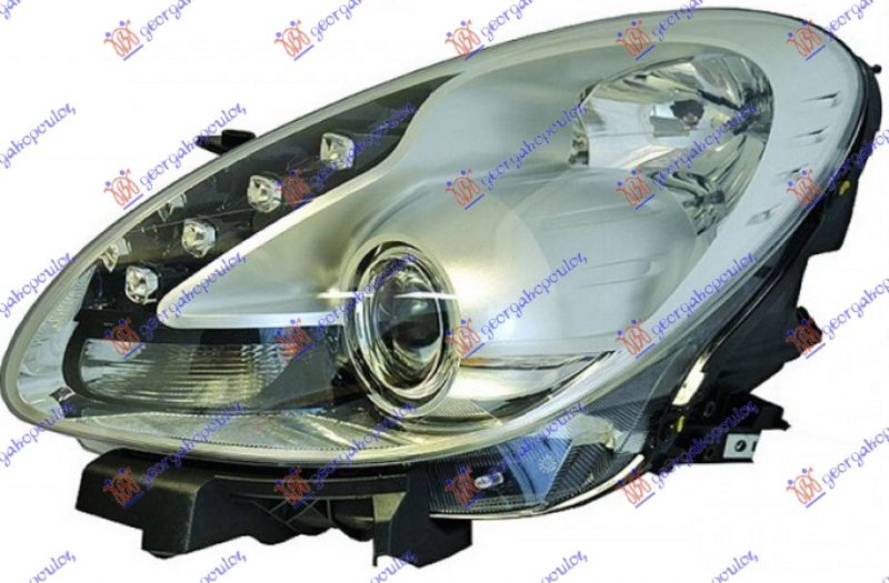 Far bi-xenon afs s LED drl (O)