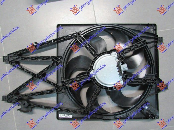Ventilator hladnjaka komplet 1.4 benzin (370 MM) (400 W) (MAHLE BEHR PREMIUM LINE)