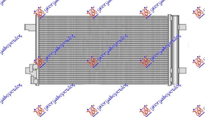 Hladnjak klime 2.0 tgi benzin (606×308×12)