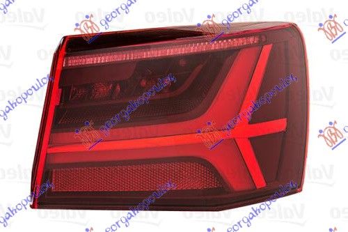 Štop lampa vanjska LED karavan (VALEO)
