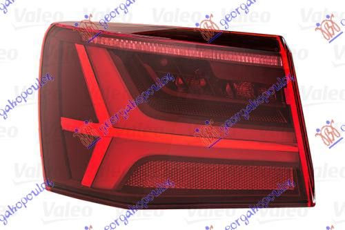 Štop svjetlo vanjska strana LED karavan (VALEO)