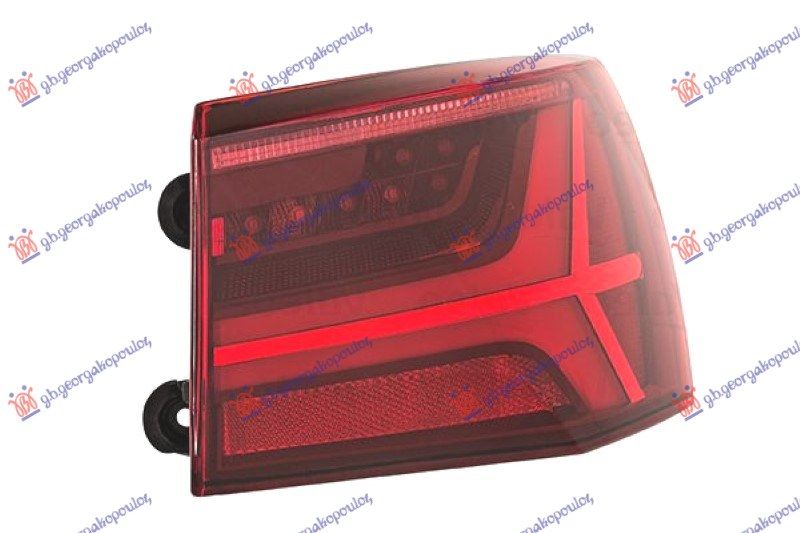 Stražnje svjetlo vanjsko LED dynamic s.w. (VALEO)