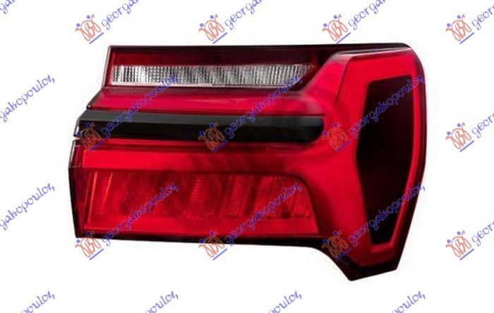 Štop lampa vanjska LED (S CRNIM OKVIROM) (ULO)