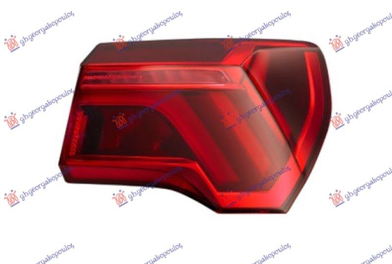 Štop lampa vanjska LED (BEZ DINAMIČKOG POKAZIVAČA SMJERA) (ULO)