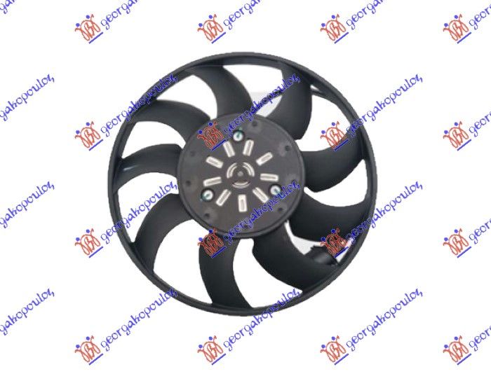 Ventilator hladnjaka (MOTOR + VENTILATOR) 3.0 tfsi benzin - 3.0 tdi dizel