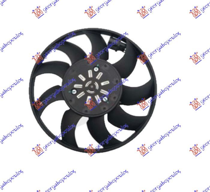 Ventilator klime (MOTOR+VENTILATOR) 3.0 tfsi benzin- 3.0 tdi dizel