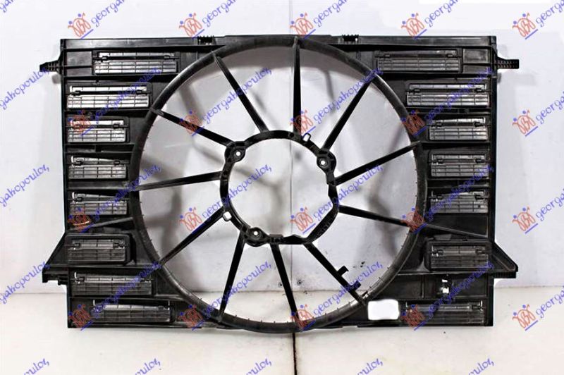 Ventilator hladnjaka kućište (SINGLE) benzin-dizel