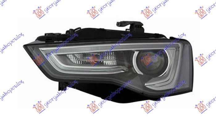 Far bi-xenon crni (ŽMIGAVAC)(LED DNEVNO SVJETLO) (E) (TYC)