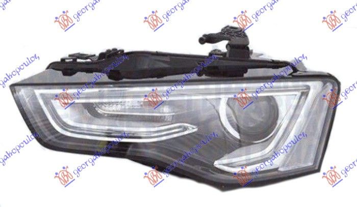 Far bi-xenon crni ((ŽMIGAVAC)(LED DNEVNO SVJETLO)) (E) (MARELLI)