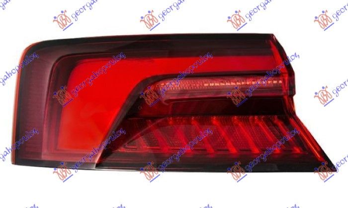Štop lampa vanjska zatamnjena LED dinamička (ULO)