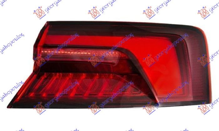 Štop svjetlo vanjska strana smoked LED dynamic (ULO)
