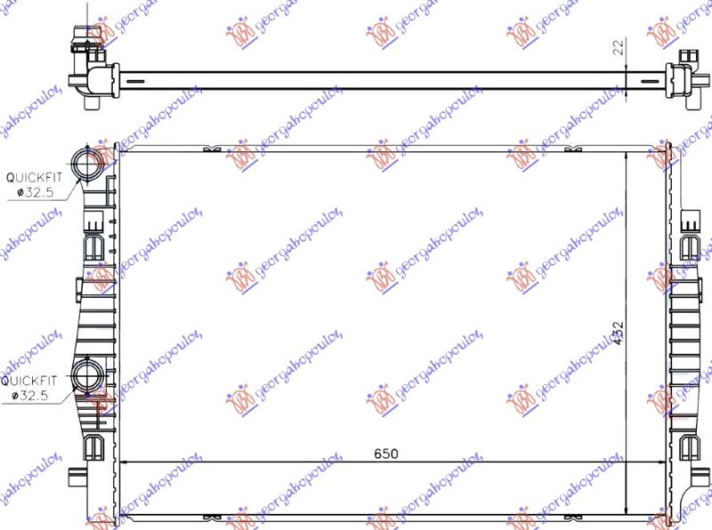 Hladnjak motora 1.5 tsi – 1.5 etsi benzin (650X445)