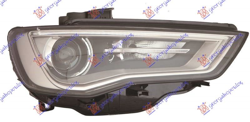 Far bi-xenon s LED drl svijetlo sivi (CABRIO) (E) (DEPO)