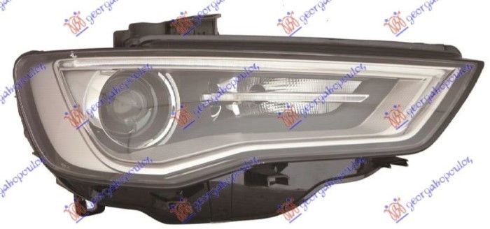 Far bi-xenon s LED drl svijetlo sivi (CABRIO) (E) (TYC)