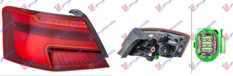Štop svjetlo vanjska strana LED dynamic (HELLA)