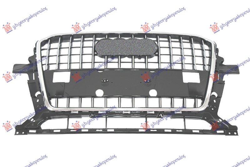 Pvc maska / gril komplet krom (S OTVOROM ZA PARKING SENZORE)