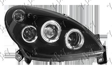 Set farova lexus sa maglenkama crni