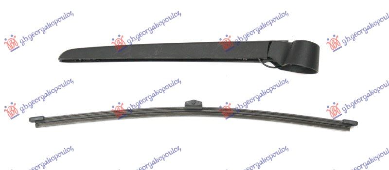Zadnji brisač komplet 375mm