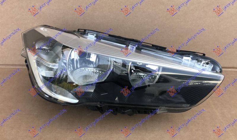 Far električni s LED drl (S MOTOROM) (E) (DEPO)