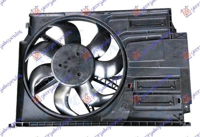 Ventilator hladnjaka komplet 2.0 benzin - 2.0 dizel (400 W)