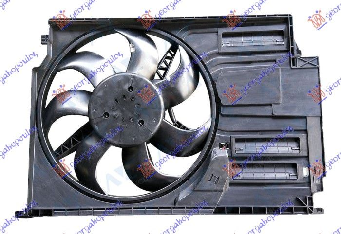 Ventilator hladnjaka komplet 1.5 benzin - 1.5 dizel (600 W)