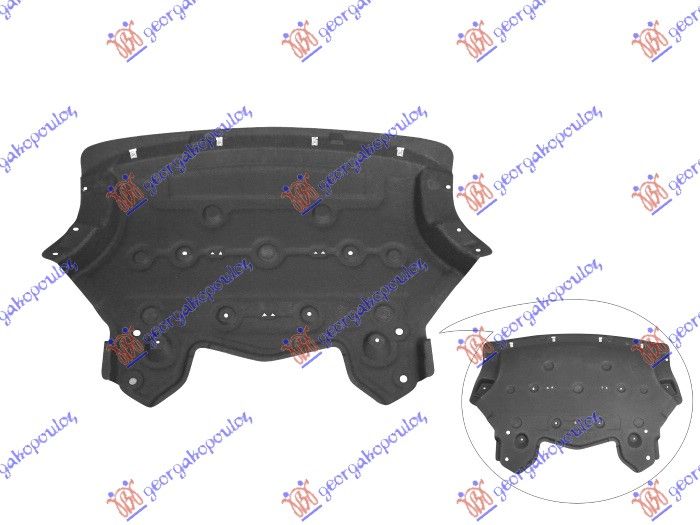 Zaštita ispod motora plastična (2.0L 180 KW)