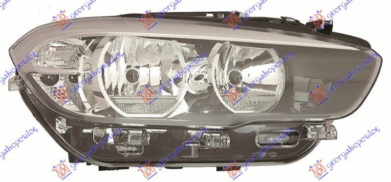 Far električni s LED drl (E) (S MOTOROM) (DEPO)
