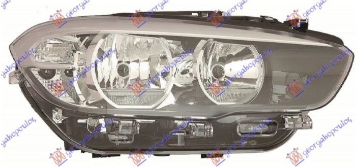 Far električni s LED drl (E) (S MOTOROM)