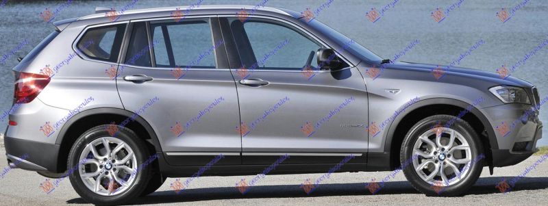 Lajsna prednjih vrata x-line