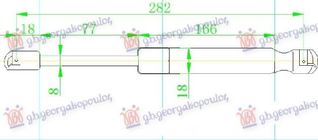 Amortizer haube (282L-610N)