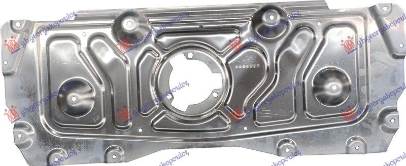 Ispod poklopca motora (ALUMINIJ) (STRAŽNJI DIO) (S OTVOROM ZA ULJNU PLOČU)