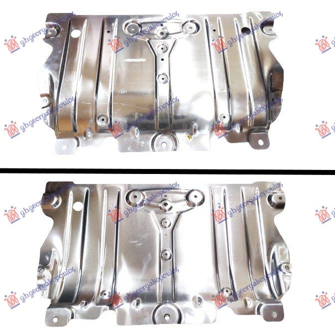 Zaštita motora prednja plastična srednja aluminij