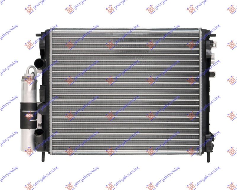Hladnjak motora + kondenzator (FIKSNI) benzin (48X41,5)