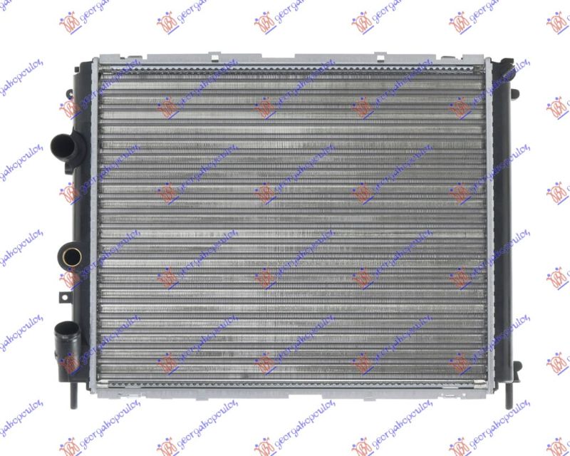 Hladnjak motora benzin - dizel +a/c (48X41) vijak ventilatora