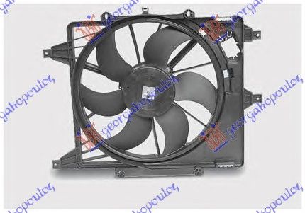 Ventilator hladnjaka benzin (38 CM) klizni-vijak