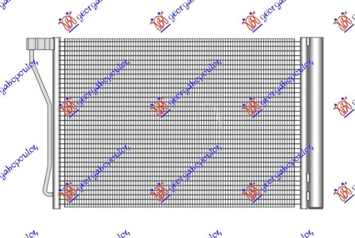 Hladnjak klime – 4.4 m6 benzin (625×410×16)