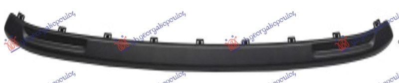 Lajsna prednjeg branika dojnja crni
