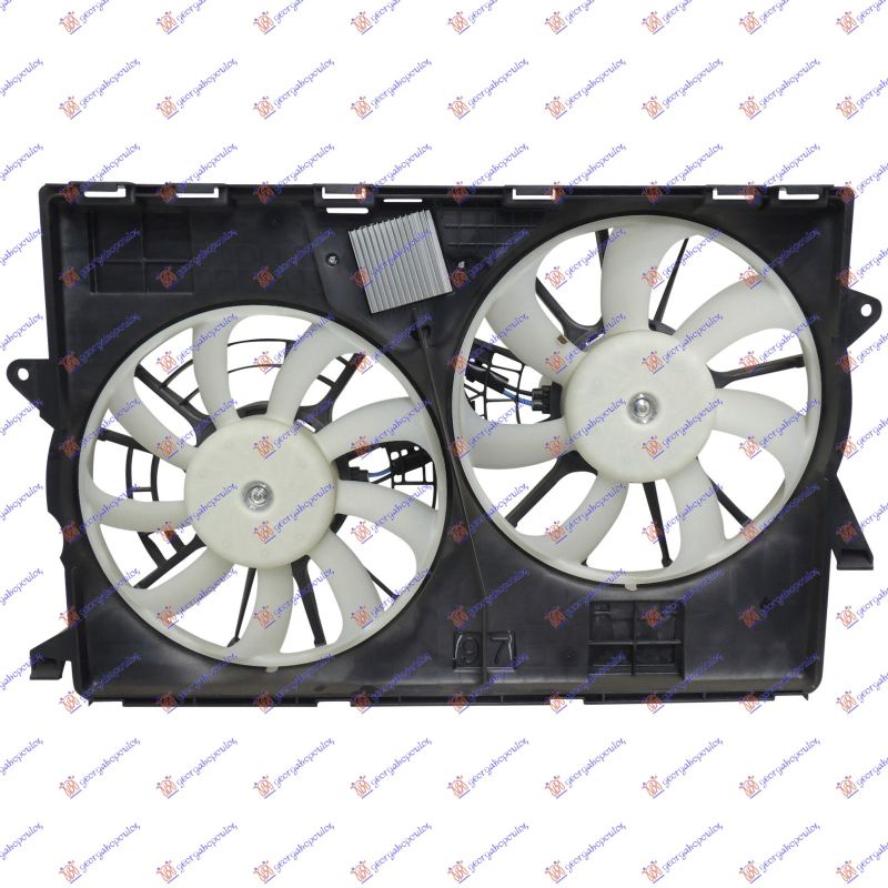 Ventilator hladnjaka komplet 2.0 crd- 2.4 benzin
