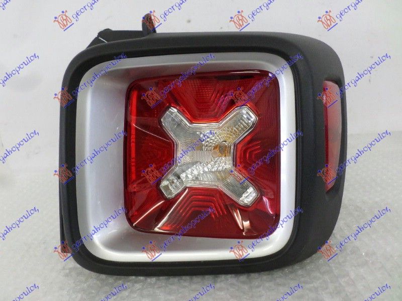 Štop lampa (SREBRNI OKVIR) (MARELLI)
