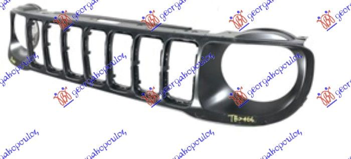 Maska crna polirani
