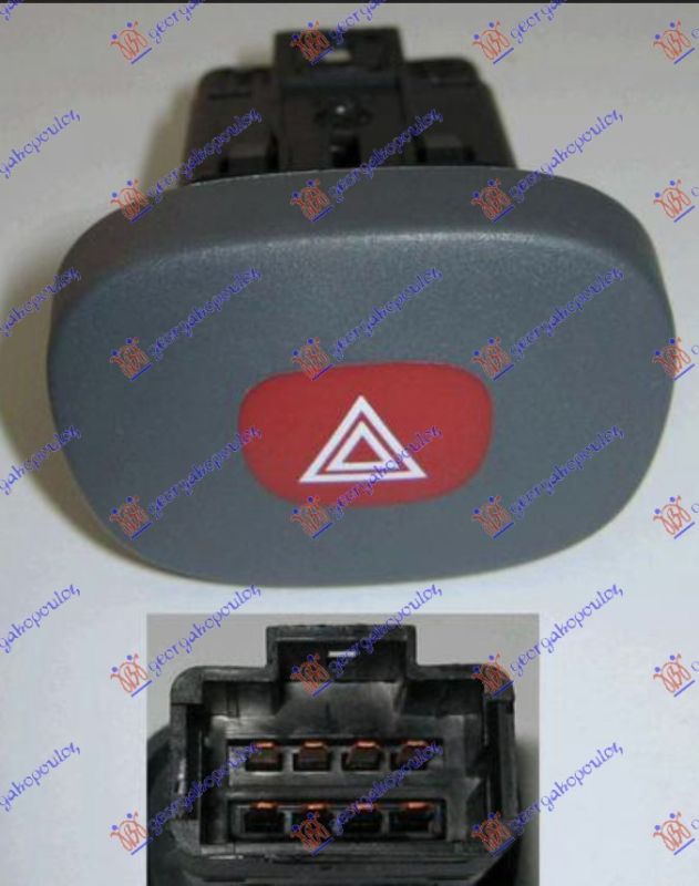 Prekidač za sva četiri žmigavca (8-PIN)