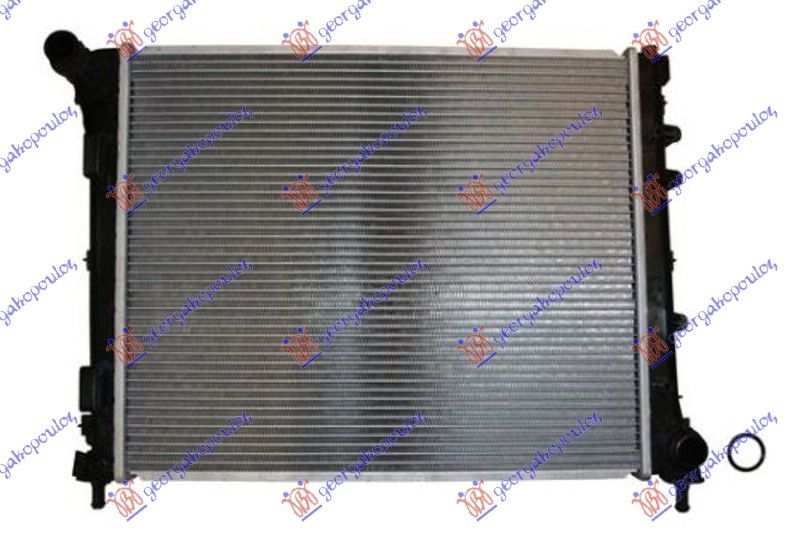 Hladnjak motora benzin 0.9 (48X39.2X1.6)