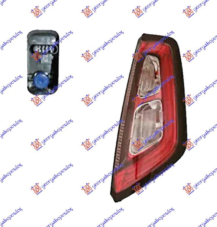 Štop lampa LED (S NOSAČEM ŽARULJE) (MARELLI)