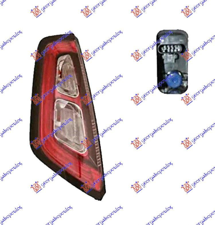 Štop svjetlo LED (S GRLIMA SIJALICE) (MARELLI)