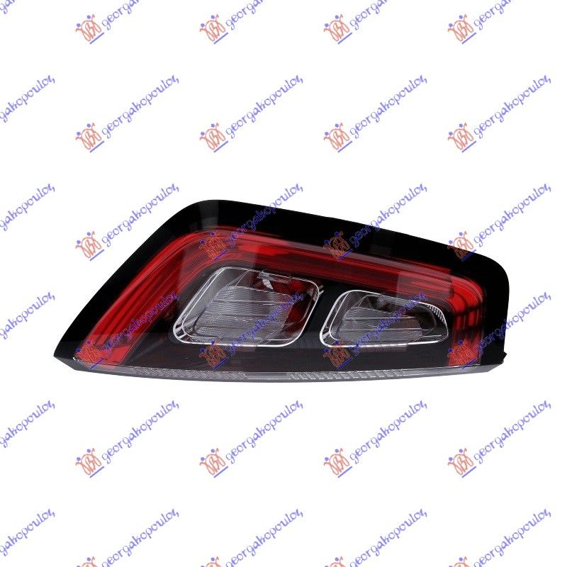 Štop svjetlo LED (S GRLIMA SIJALICE) sport (CRNI OKVIR ) (MARELLI)
