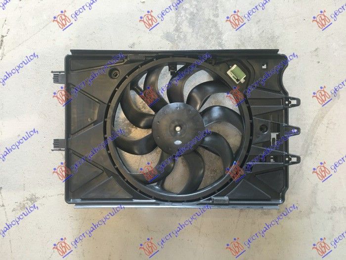 Ventilator hladnjaka komplet (+A/C) 0.9-1.4 turbo