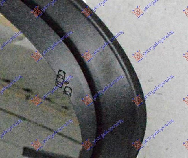 Električni grijani sklopivi retrovizor grundiran s žmigavcem, mrtvi kut-om i senzorom