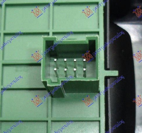 Prekidač u vratima (PREDNJI)  (DUPLI)(CENTRALNO ZAKLJUČAVANJE)(ZELENI KONEKTOR)(8PIN)
