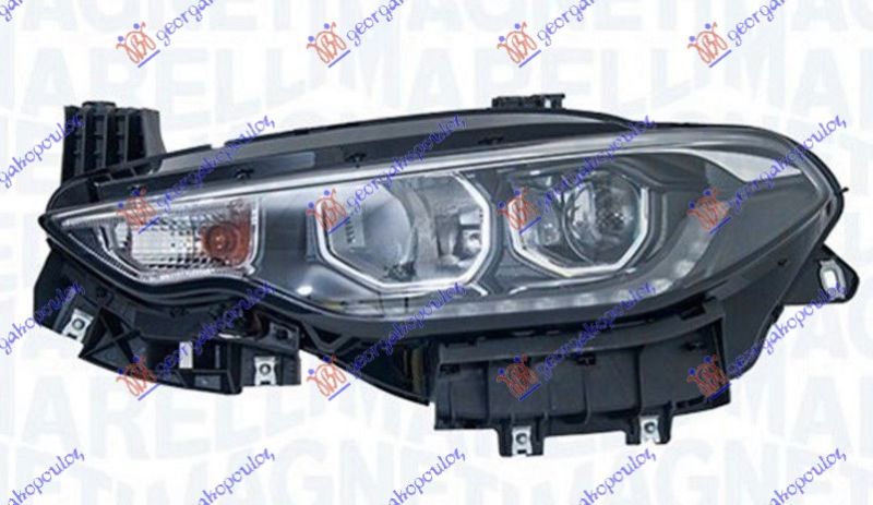 Far električni  (H7/H7) (ŽMIGAVAC)(LED DNEVNO SVJETLO) (KROM) (MARELLI)